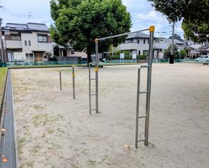 原良第1公園の高鉄棒 (写真は問い合わせフォームでいただいたもの。2026.10.10)